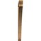Ekena Millwork Thorton Slat Rough Sawn Bracket, Western Red Cedar, 4"W x 48"D x 48"H BKT04X48X48THR06RWR - alternate 2